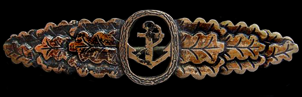 Ship-board made Naval combat Clasp